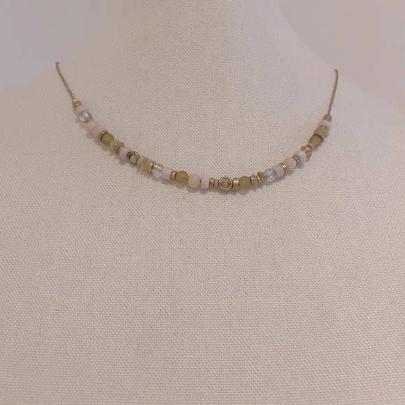 Stella & Dot Gold Beaded Lariat Necklace - Picture 4 of 5